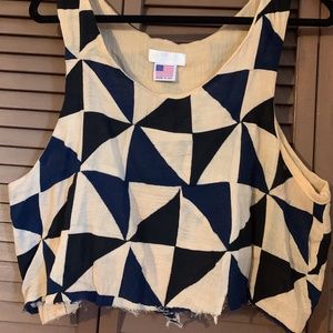 Carleen Patchwork Tank